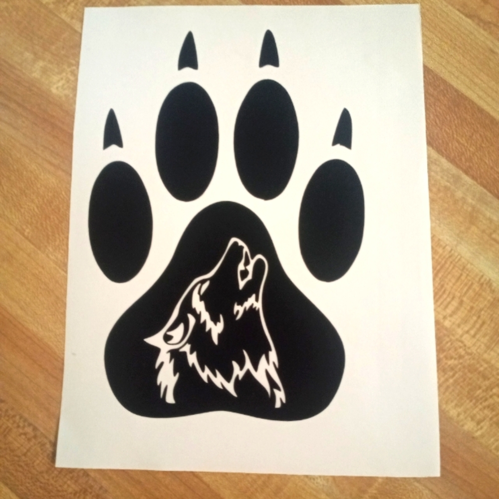 Decal sticker 6" x 4" inch, for cars, trucks, windows and more.